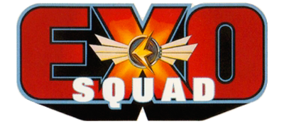 Exo Squad logo for Sega Mega Drive